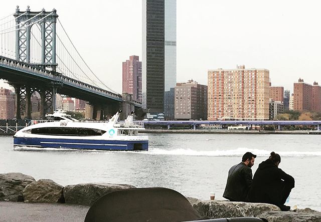 NYC Ferry | Dumbo #brooklyn #manhattanbridge #nyc #newyork