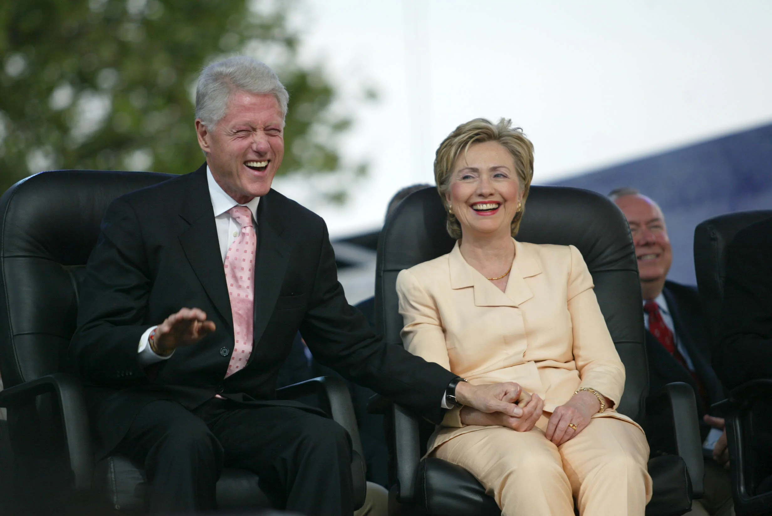 Bill and Hillary Clinton | Billy Graham Crusade | 2005