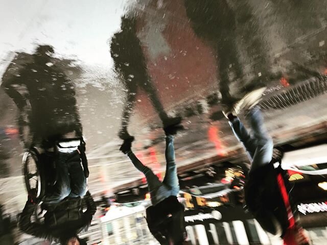 Wet NYC sidewalks | Magical #reflections #rain #wet #igersofnewyork #ig_northamerica #instagramnyc @instagram #igers #photooftheday #pixoftheday #seemycity #newyorkcity #newyork #nyc #citylife #cityliving #photojournalism #streetphotography #photogra