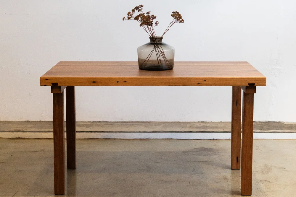 Dovetail Table made from Recycled Timber | Thor's Hammer