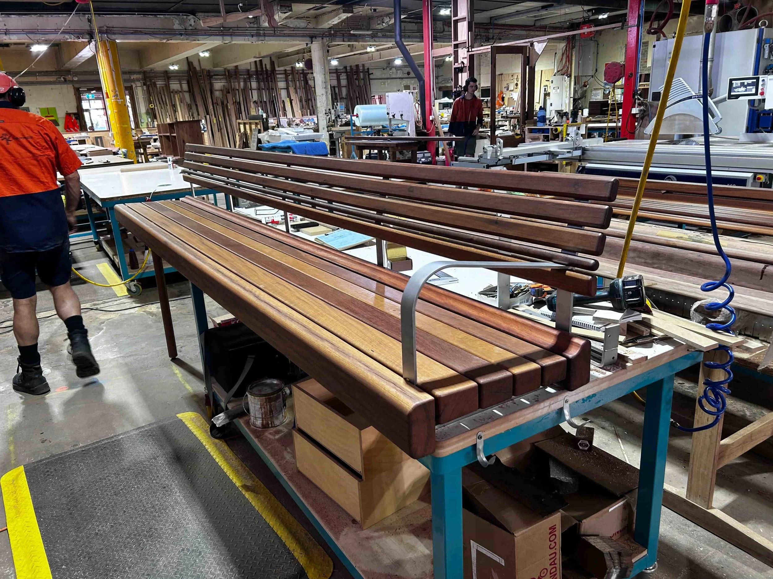  National Gallery of Australia benches - workshop 