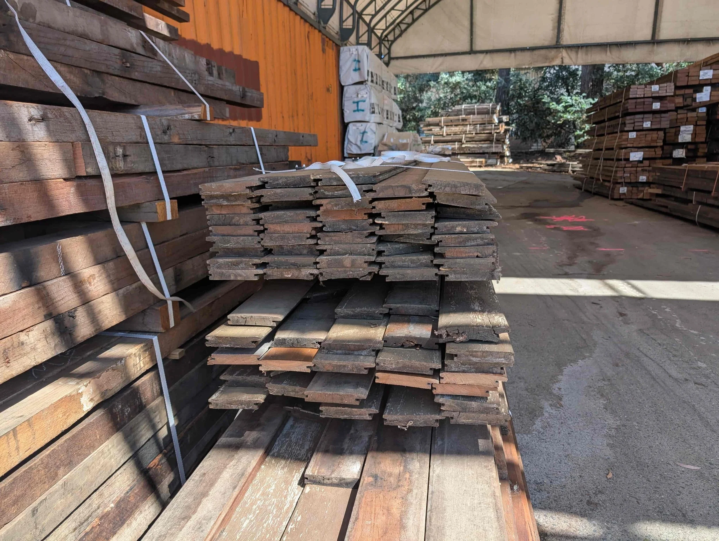  Spotted Gum Salvaged Decking 