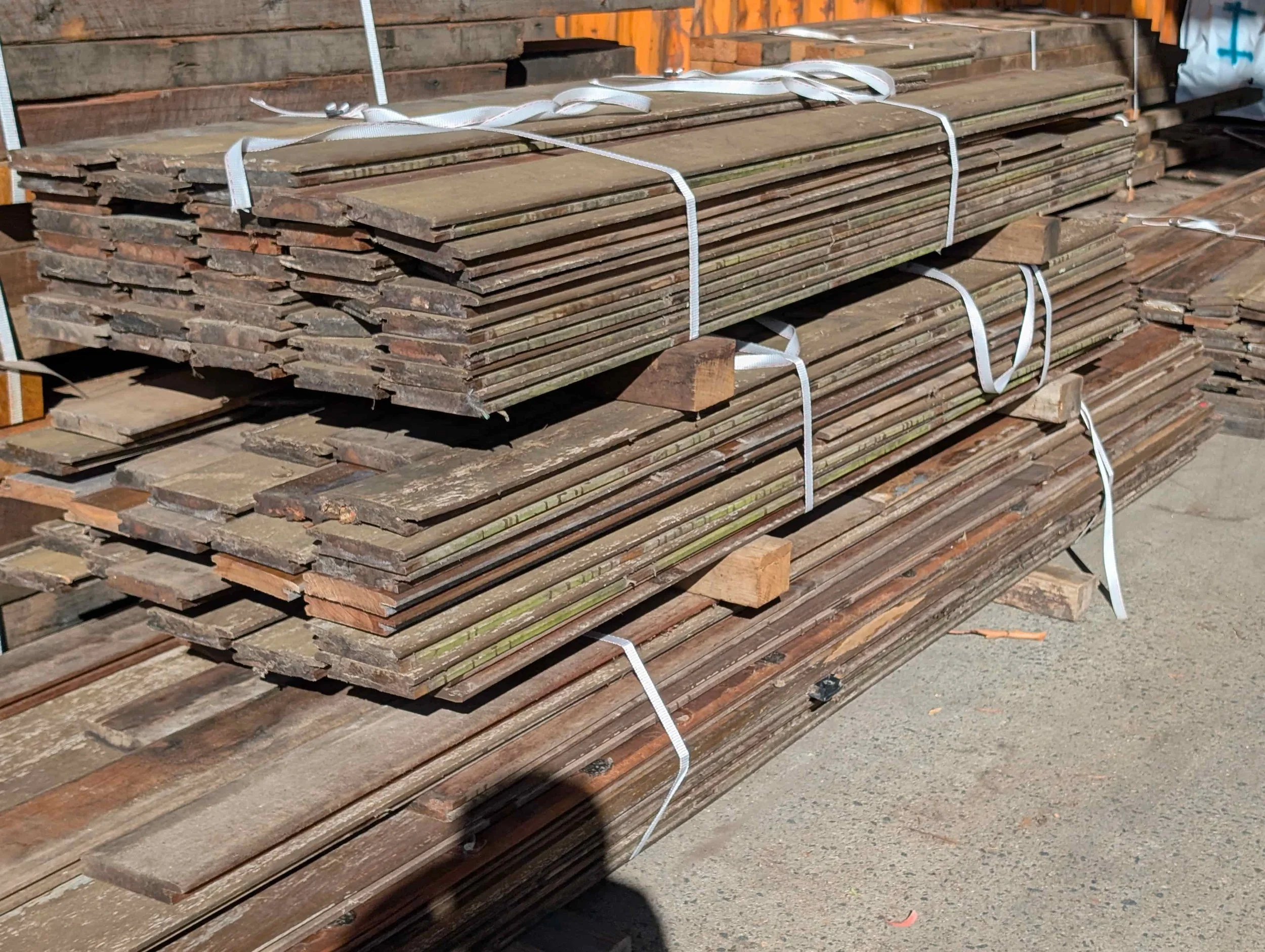  Spotted Gum Salvaged Decking 