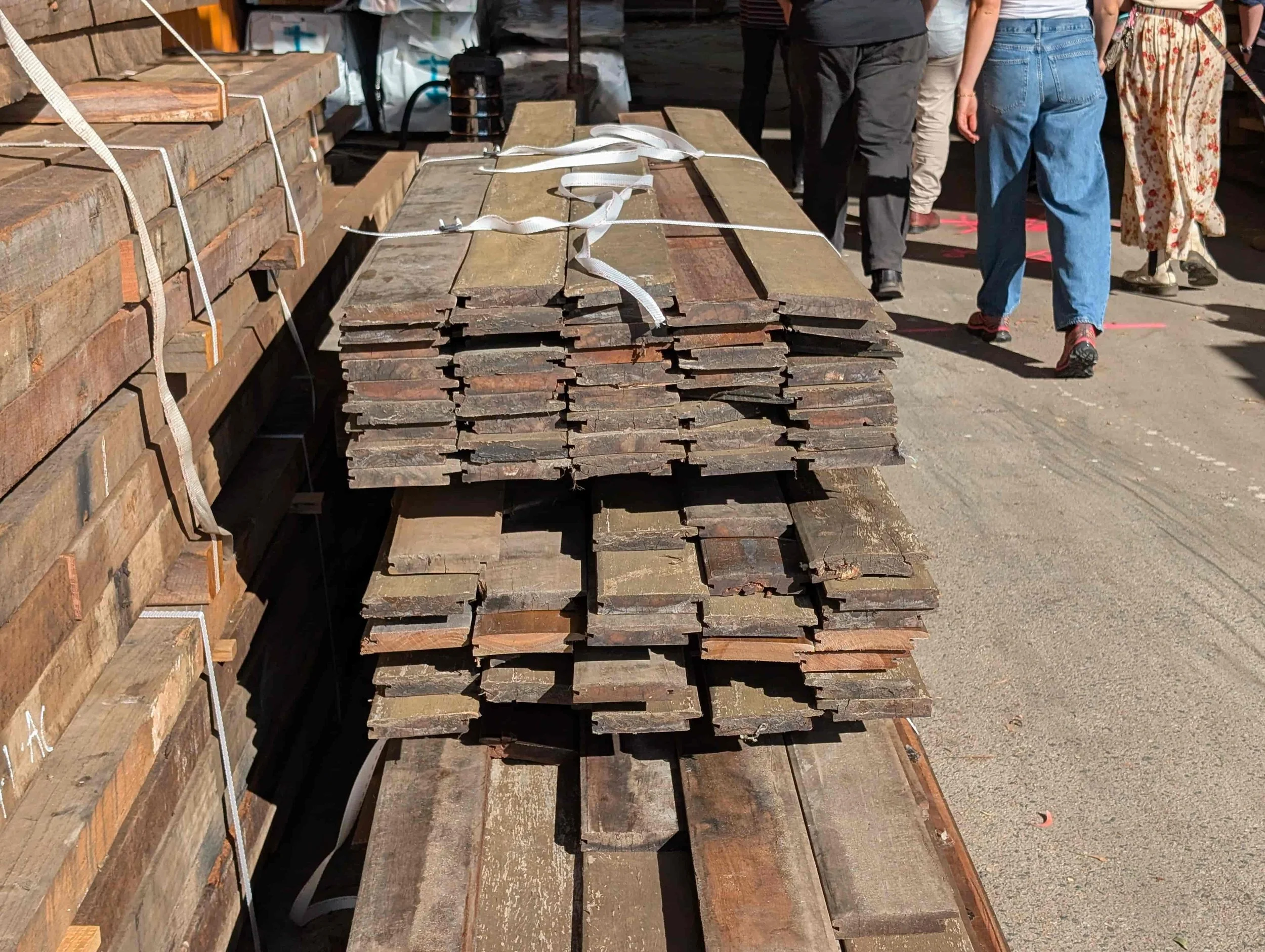  Spotted Gum Salvaged Decking 