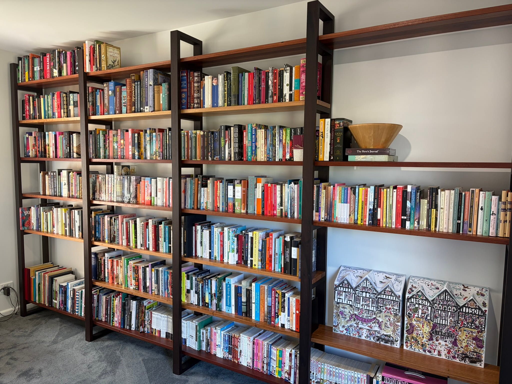 Three Shelving Styles, One Home