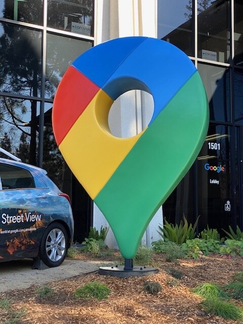 Google Pin Sign Replacement 