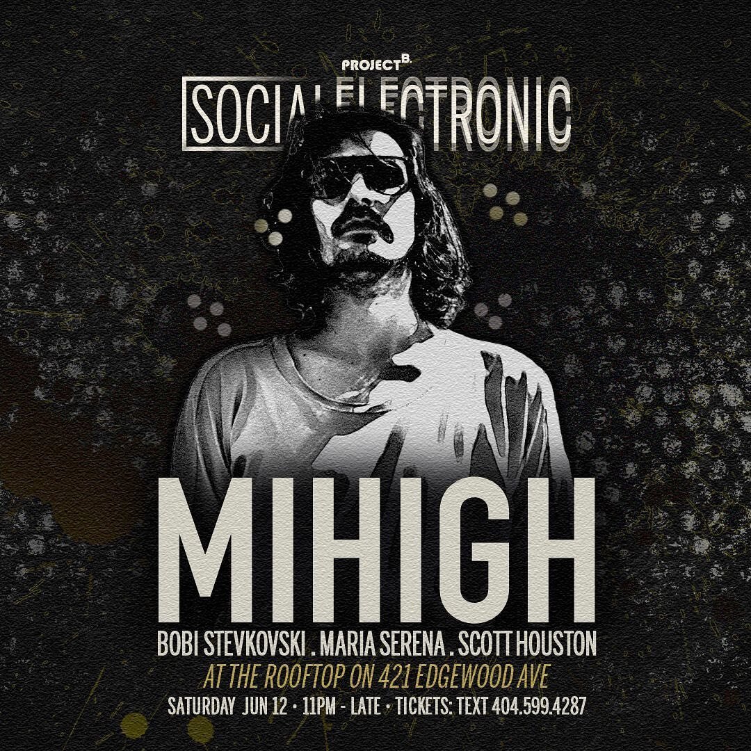 Tonight, I&rsquo;m deeply honored to be warming up the dance-floor for the legendary Romanian Minimal wizard, Mihigh, alongside my fellow @projectb.atl residents: @bobi.stevkovski &amp; @mariaserena_music 🔥

Vibes start at 11p til 👽

Need tix? Text