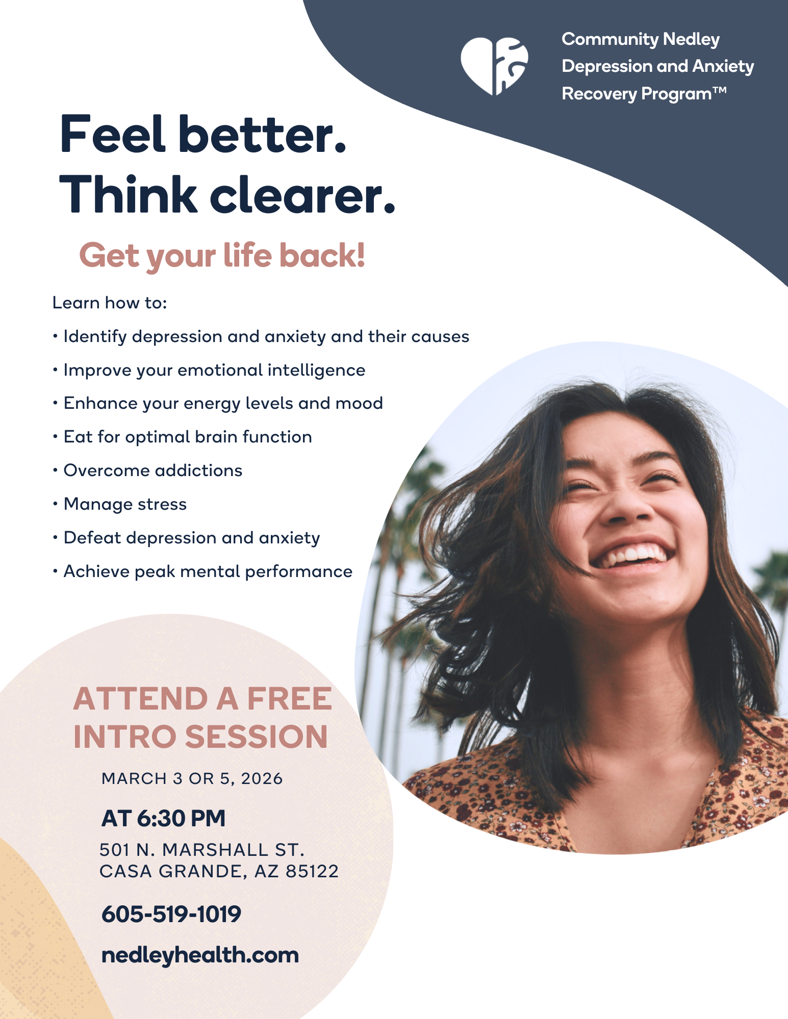 Depression and Anxiety Recovery Program!
