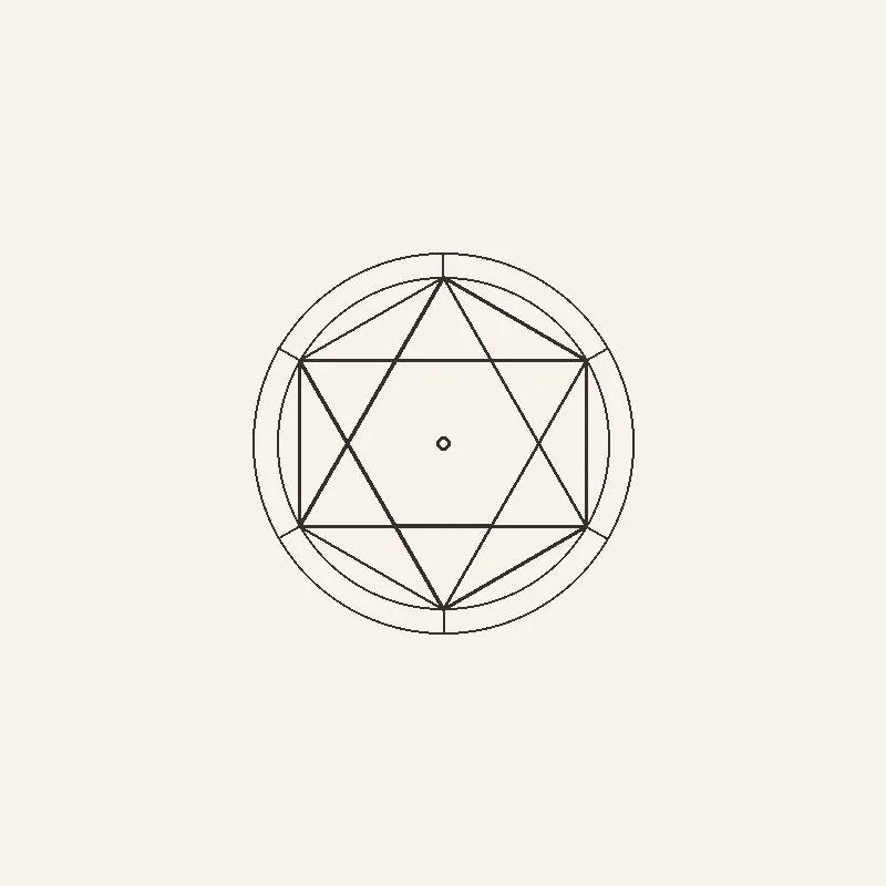 Symbol with star inside