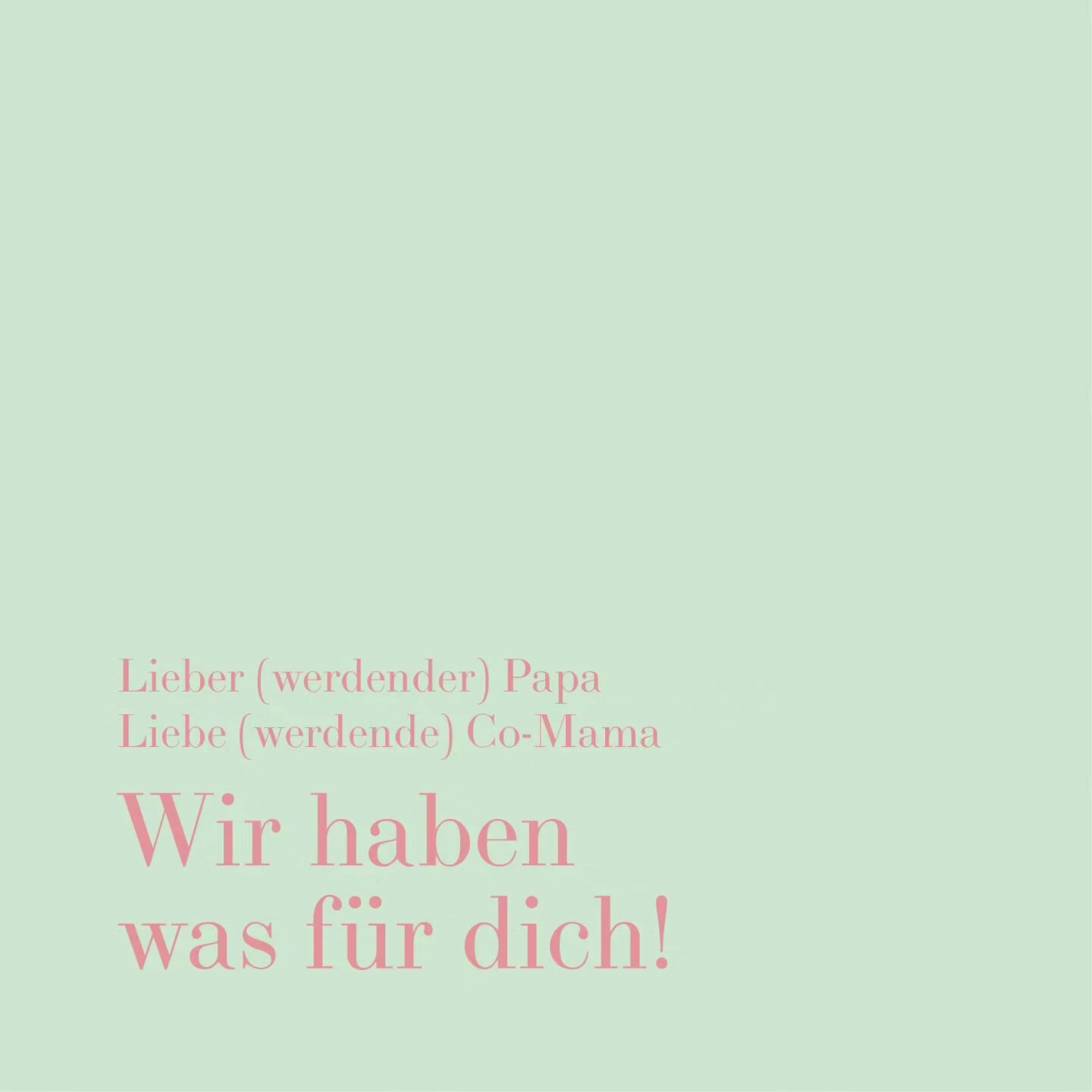 { Neue Anl&auml;sse im Geburtshaus }

#ElternWerdenElternSein

Lieber (werdender) Papa, Liebe (werdende) Co-Mama:
Wir haben da was f&uuml;r dich!

Oh Mann...auch deine Welt darf Kopf stehen.

Mit zwei neuen Angeboten m&ouml;chten wir den nicht schwan