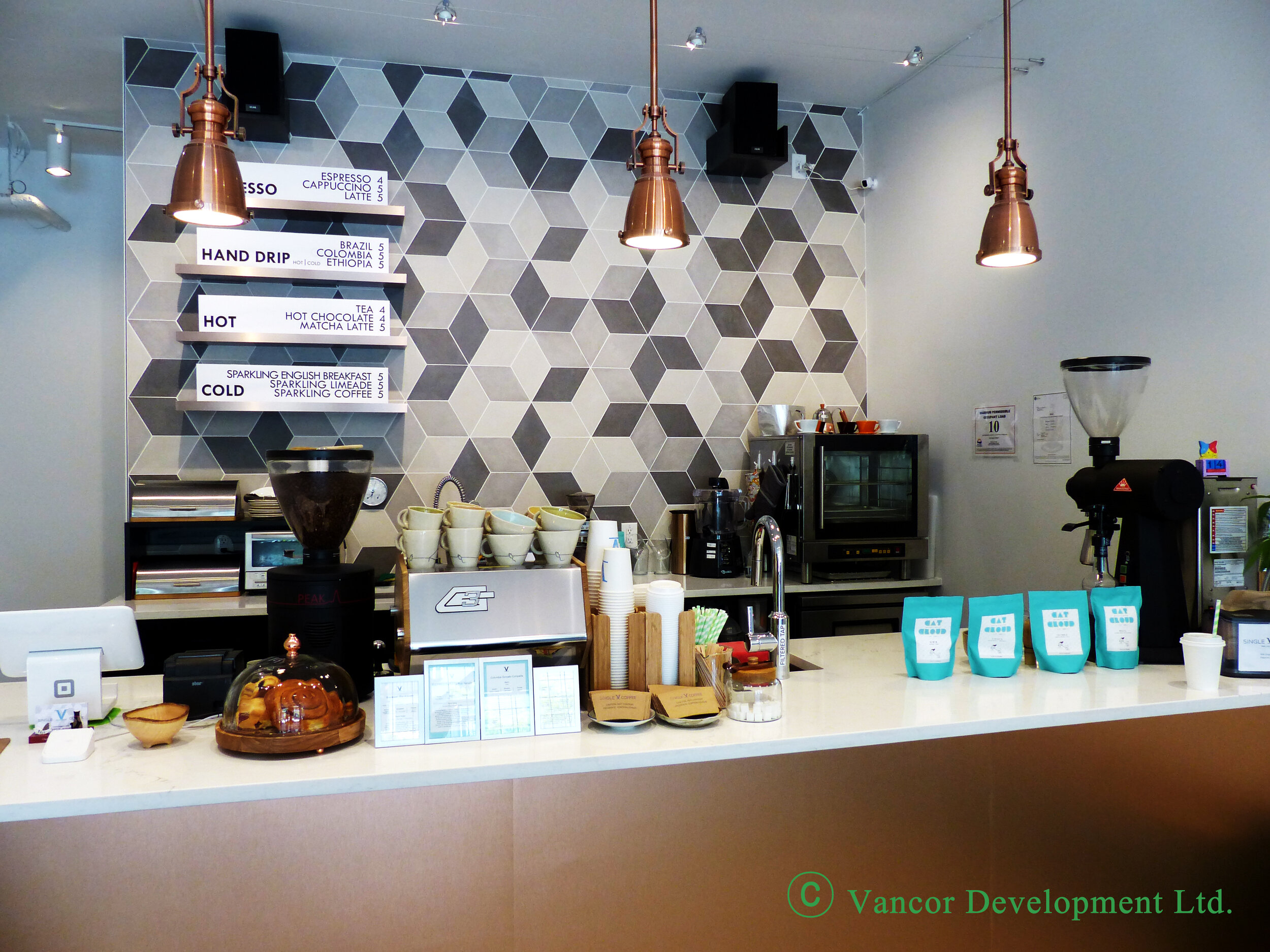 Coffee Shop in Burnaby — Vancor Development LTD.