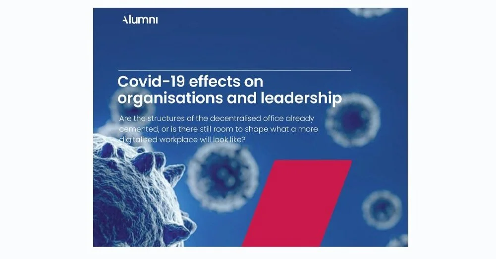 Covid-19 effects on organisations and leadership