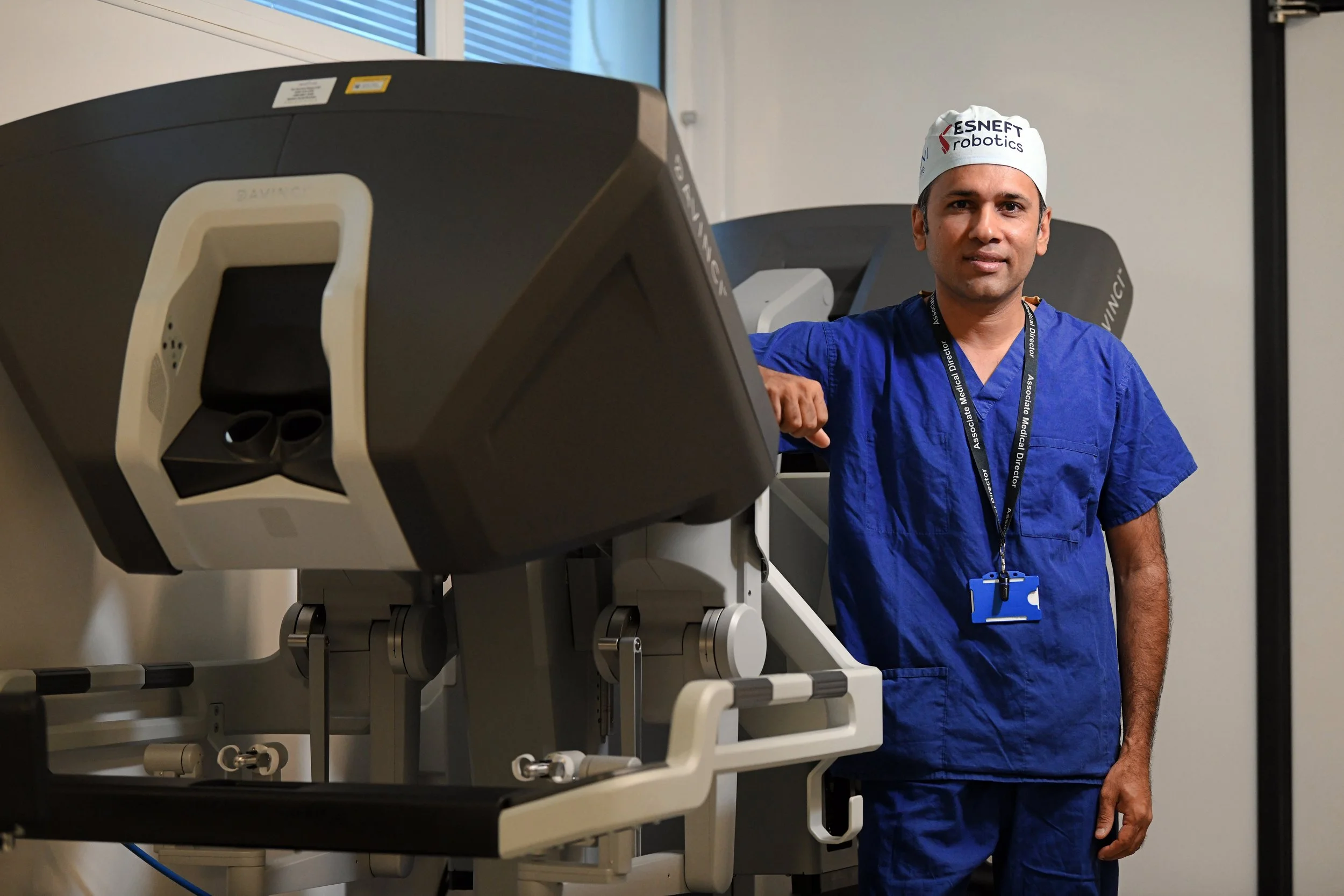 NHS 75th Da Vinci Robot in Colchester Theatres1.JPG