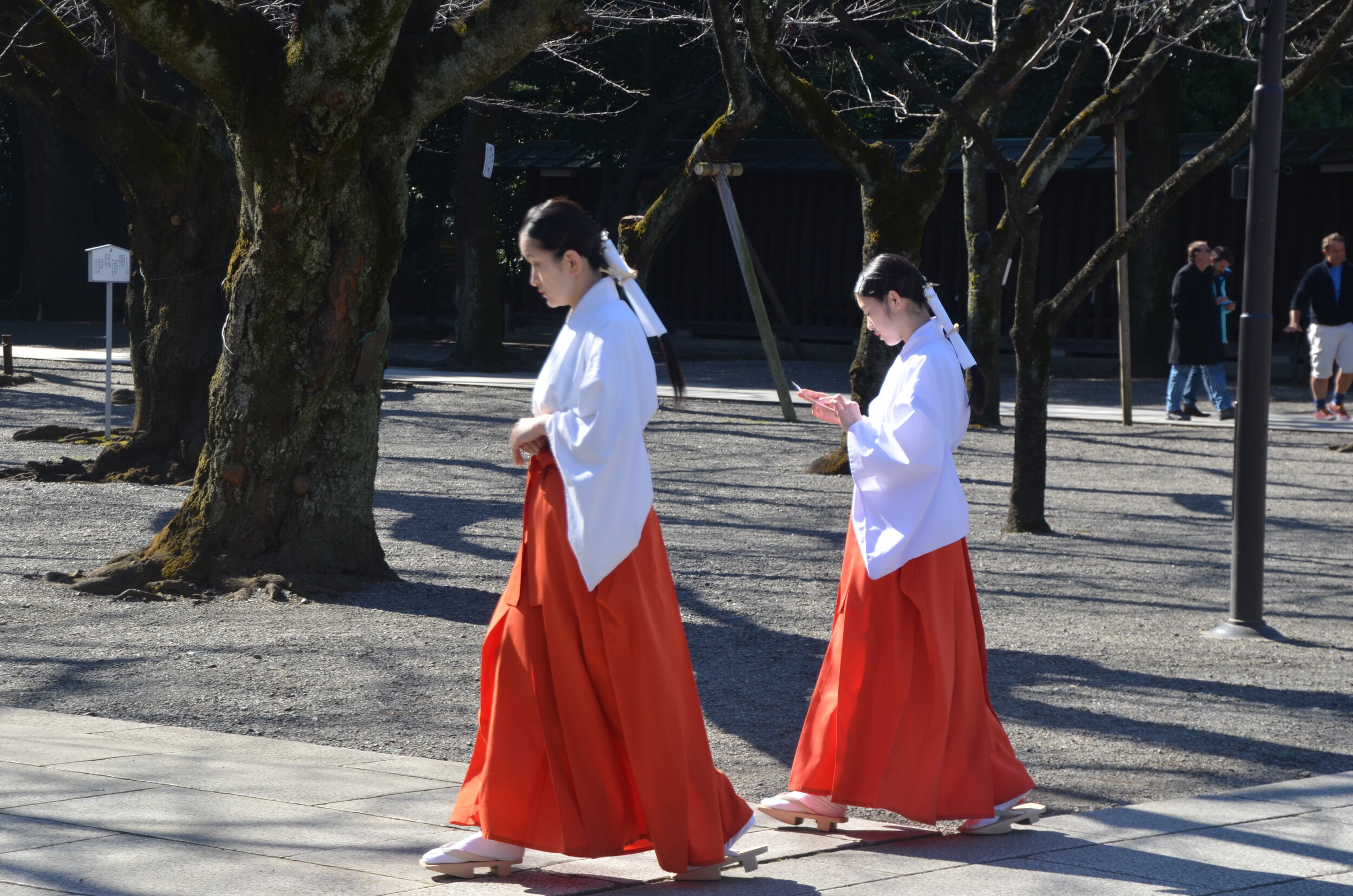 Två japanskor, Tokyo,Japan