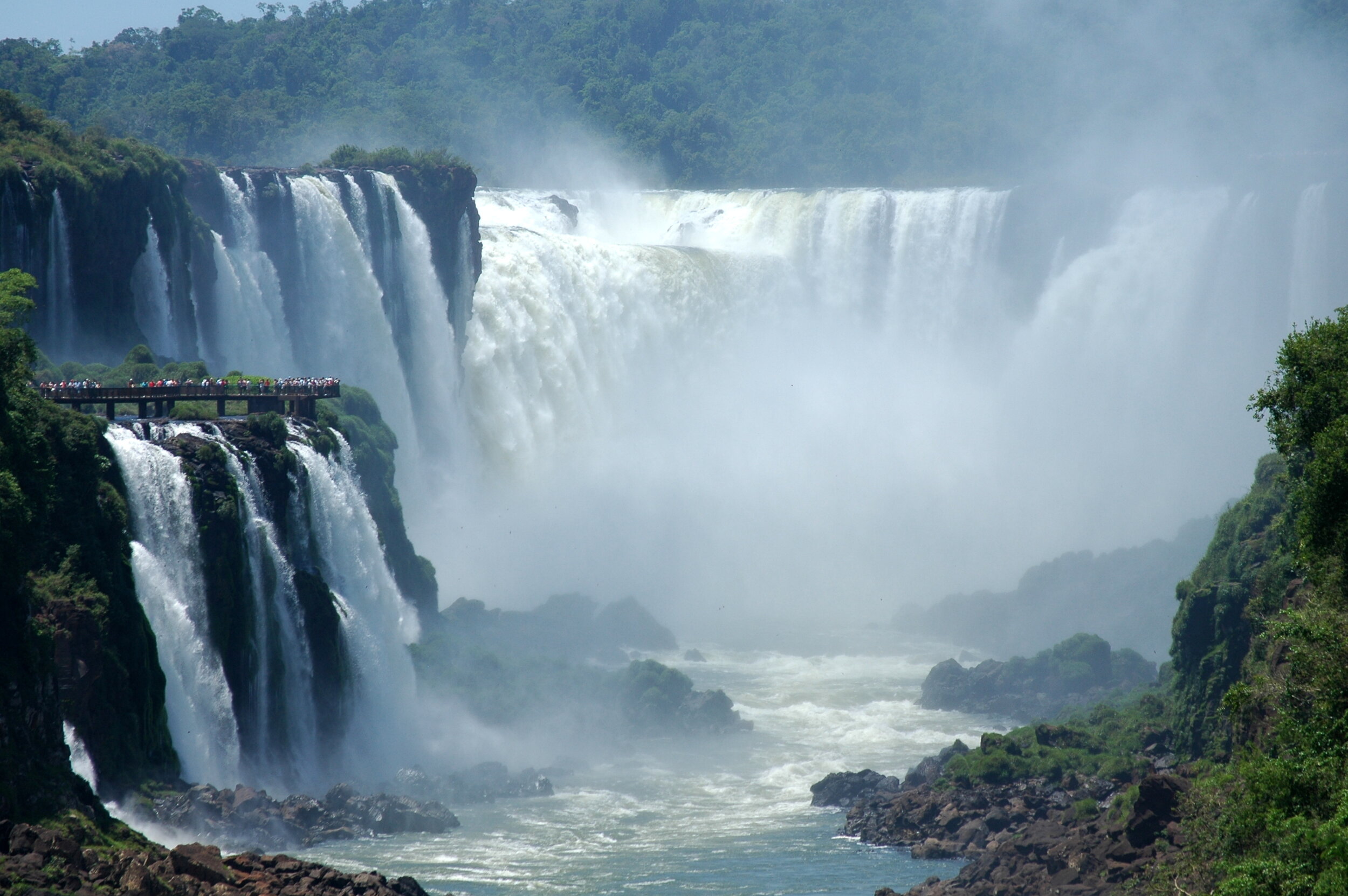 Garganta del Diablo på den argentinska delen, Argentina