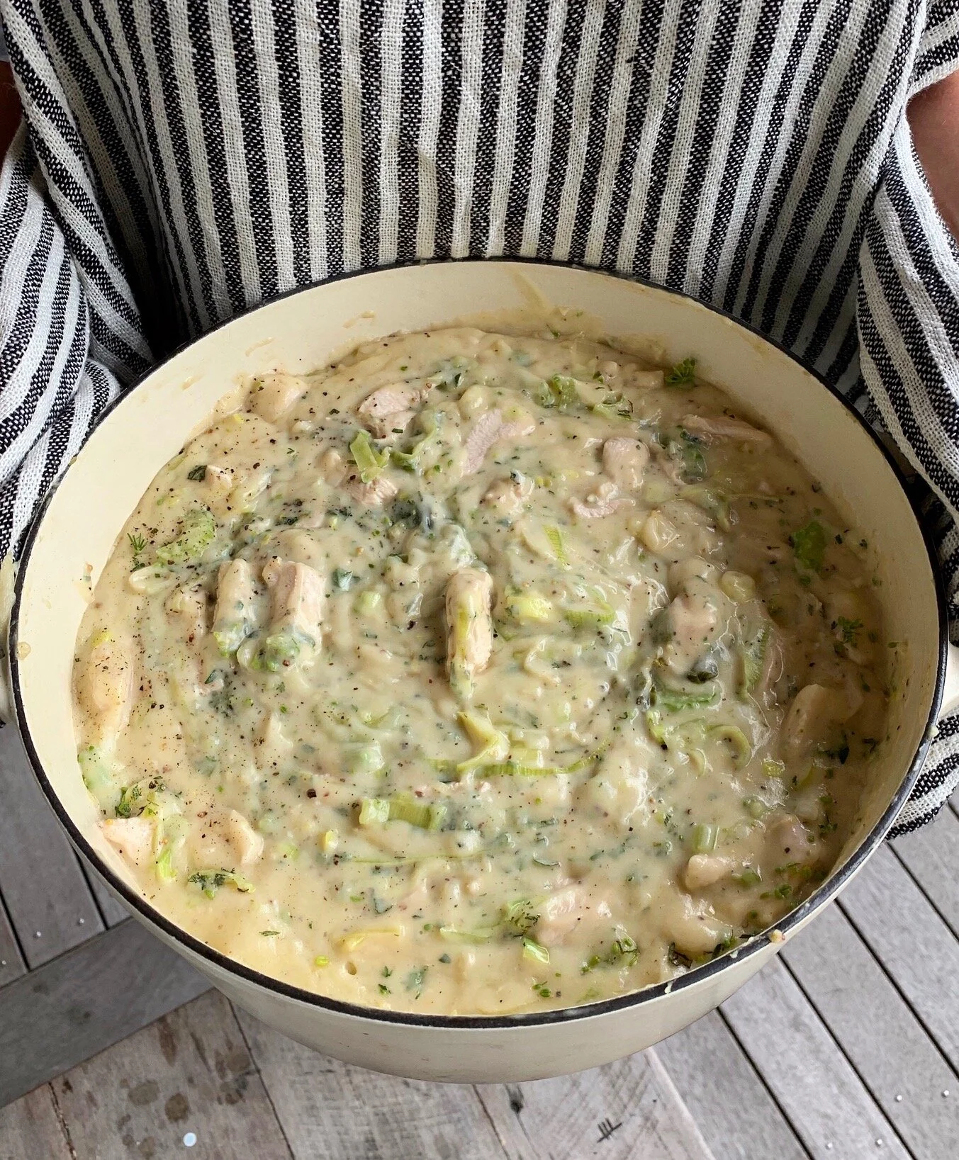 Chicken and Leek Pie