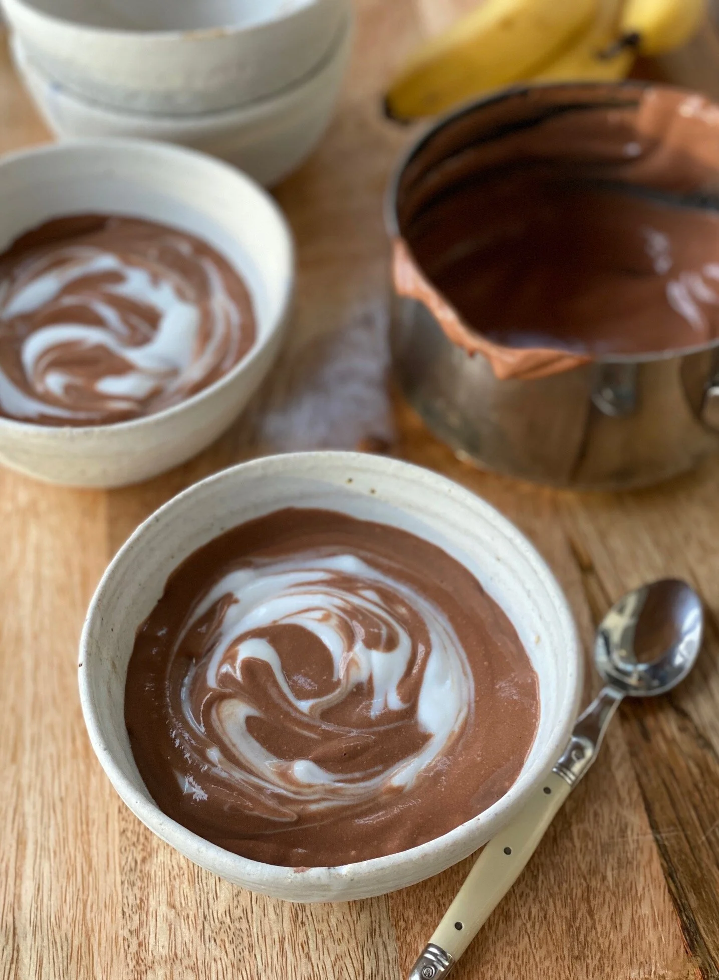 My 5-Minute Vegan Calming Chocolate Kudzu Pudding
