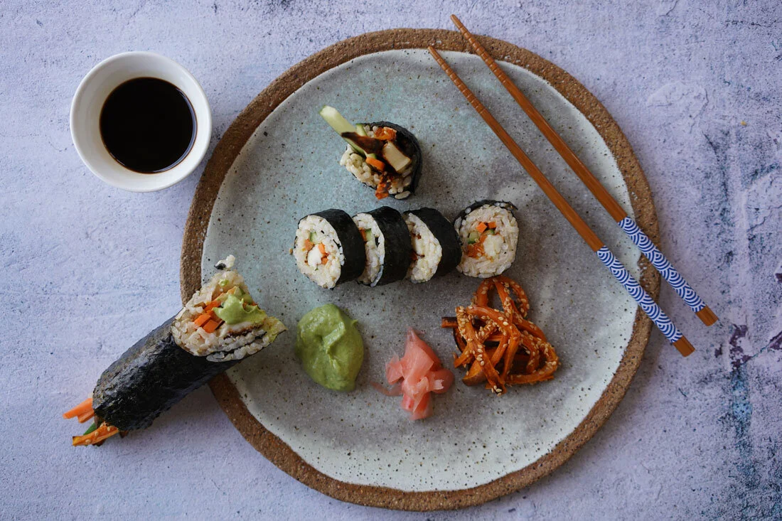 Sweet Potato Nori Rolls