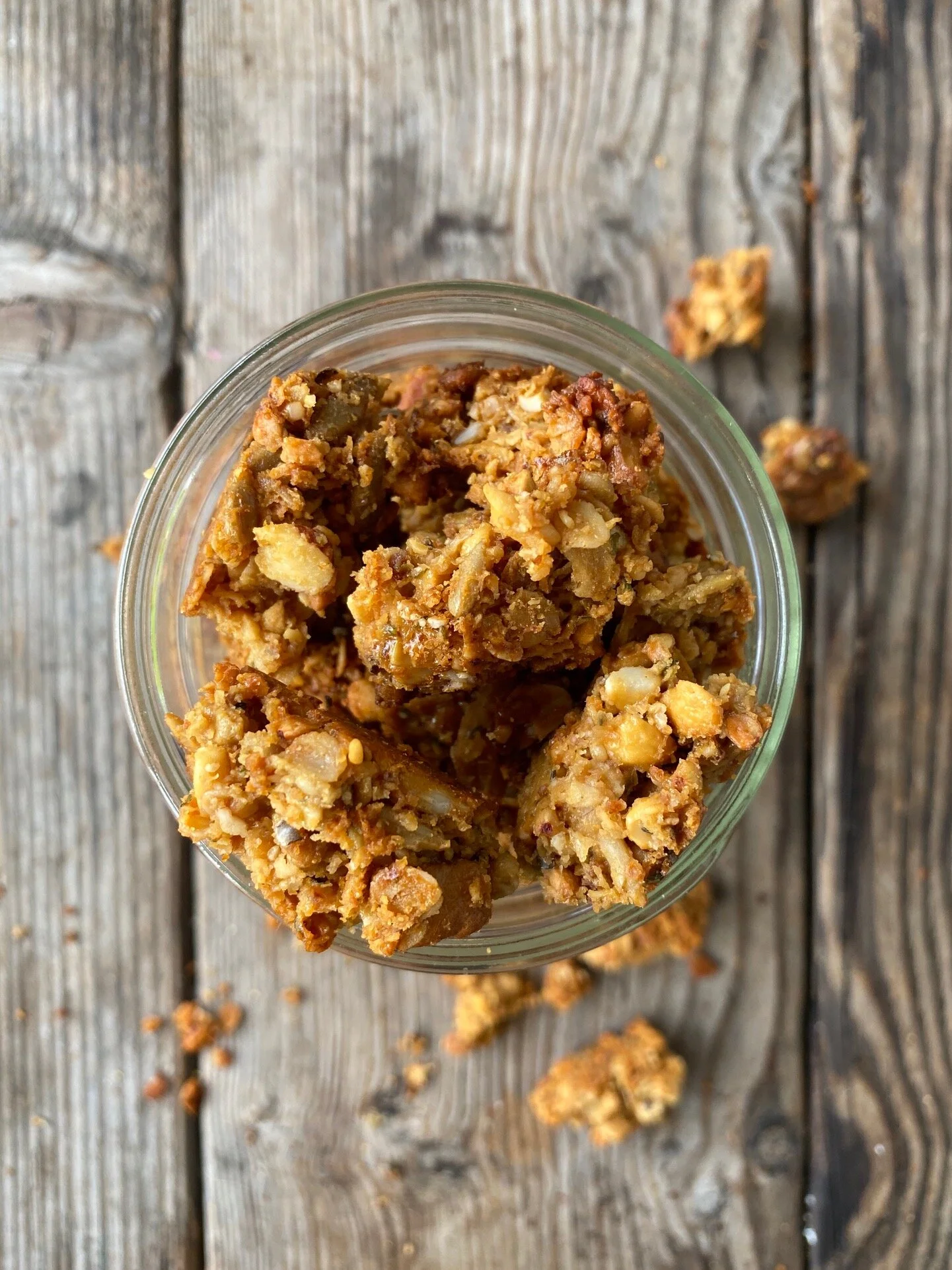 Chunky Miso and Manuka Granola