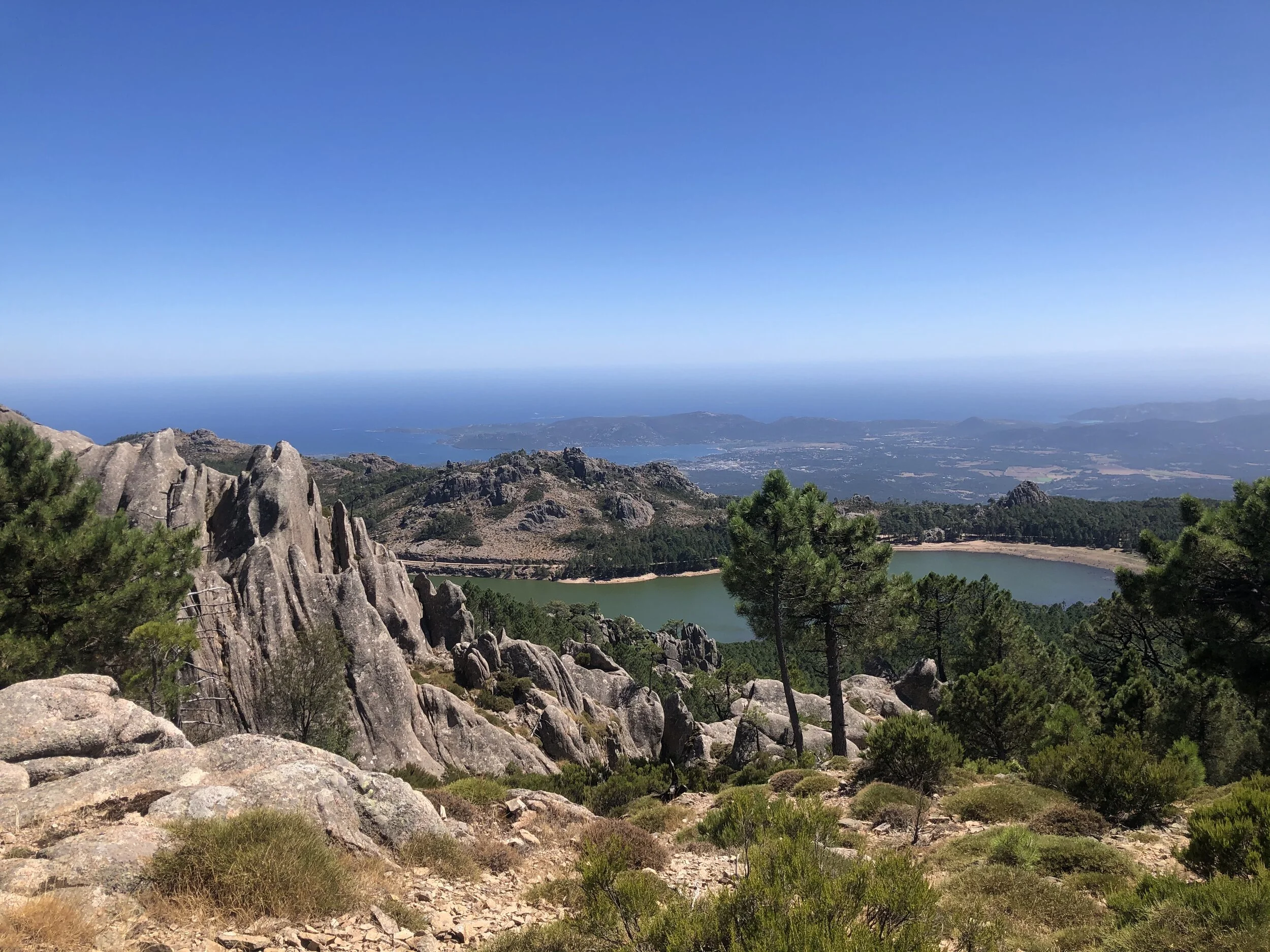 Barrage l'Ospedale randonnée extrême sud