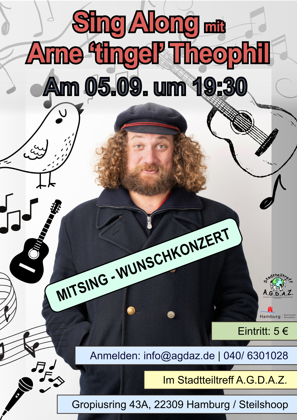 Tingel @ "Singalong" / Stadtteiltreff A.G.D.A.Z.