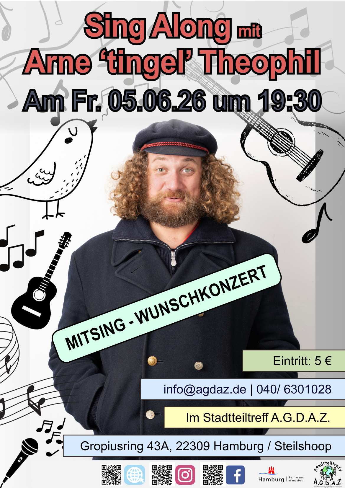 Tingel @ "Singalong" / Stadtteiltreff A.G.D.A.Z.