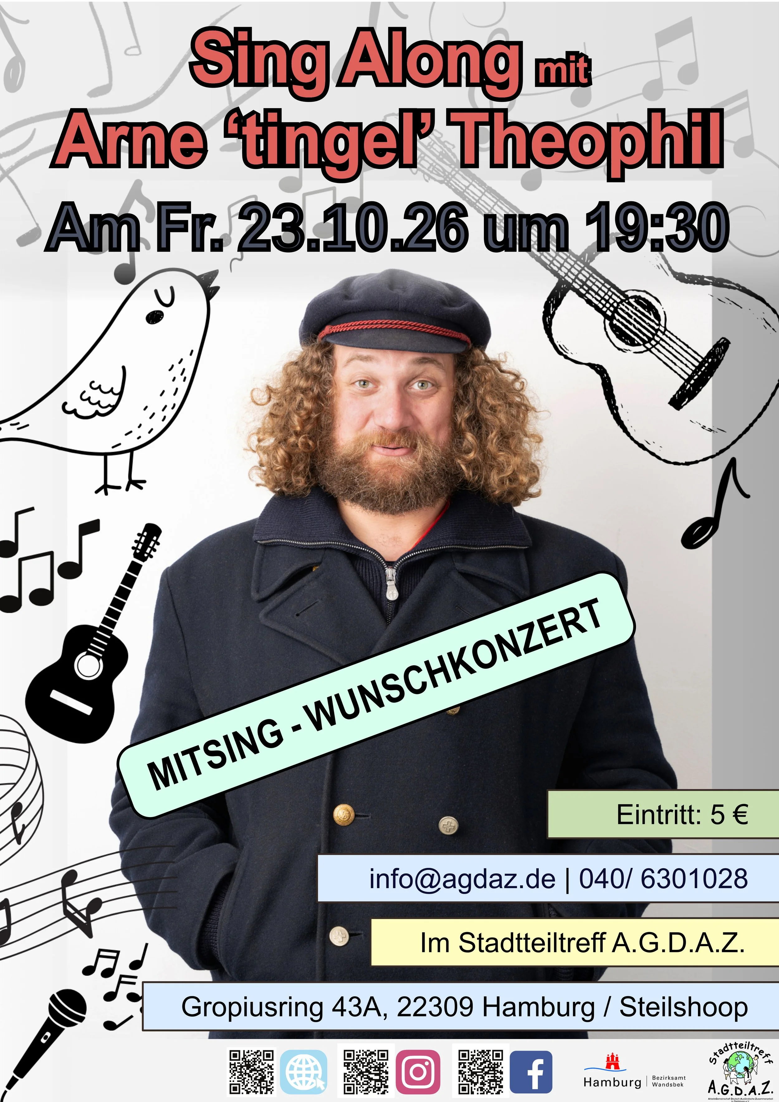 Tingel @ "Singalong" / Stadtteiltreff A.G.D.A.Z.