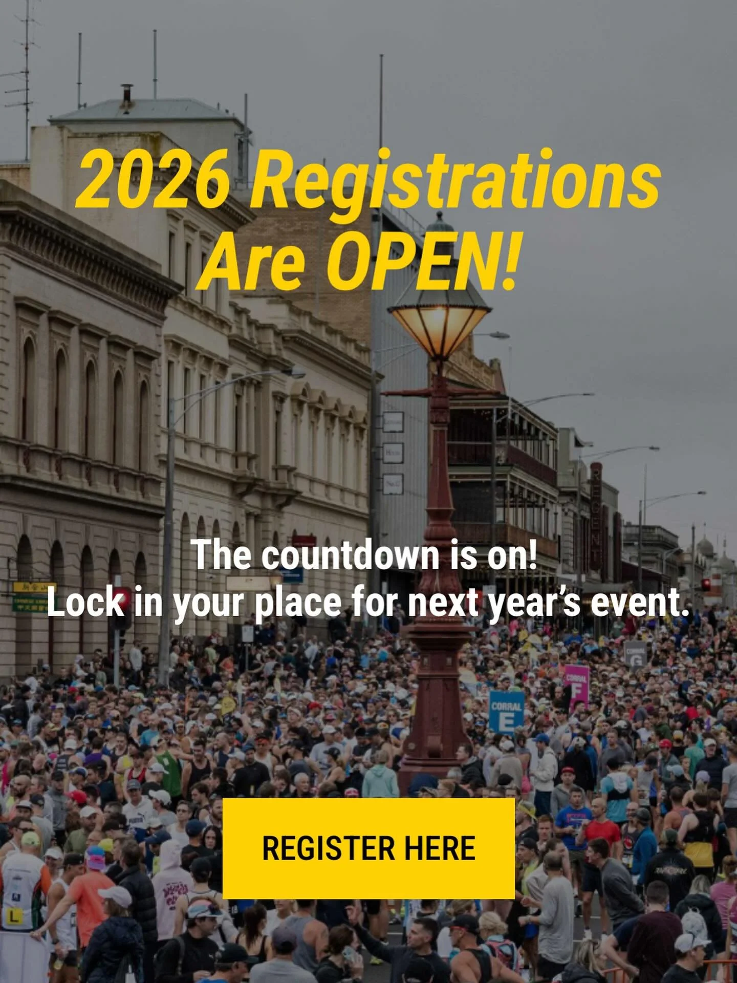 😅 Well, I&rsquo;ve really done it now. I&rsquo;ve signed up for the 2026 @ballaratmarathon 10km race! 🏃&zwj;♂️💨

😬 This will be my very first running race ever&hellip; I&rsquo;m NOT a runner. But cheering from the sidelines of the 2025 Ballarat M