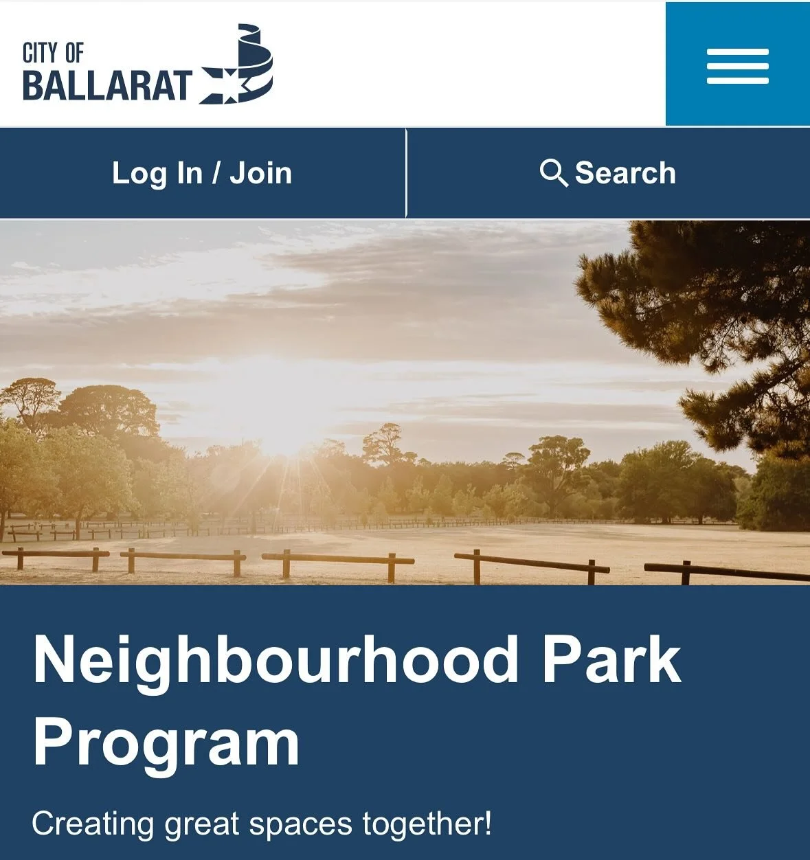 🌳 Through the @cityofballarat&rsquo;s Neighbourhood Parks Program we upgrade 5-10 local parks each year to better serve our communities. 

🛝 In fact, we&rsquo;re about to upgrade the playground at Inkerman Gully Reserve in Wendouree Ward through th