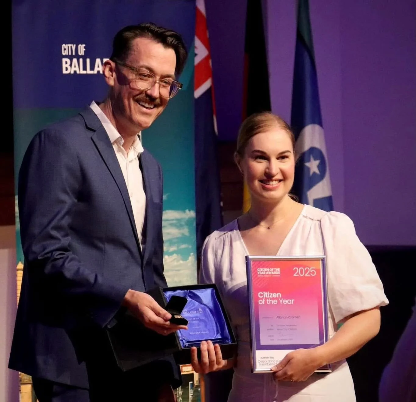 🏆 Know someone that goes above and beyond? Please nominate them for the 2026 Ballarat Australia Day Community Awards!

💪 There are so many unsung legends in our town doing great work - let&rsquo;s recognise them!

🤩 The awards recognise individual