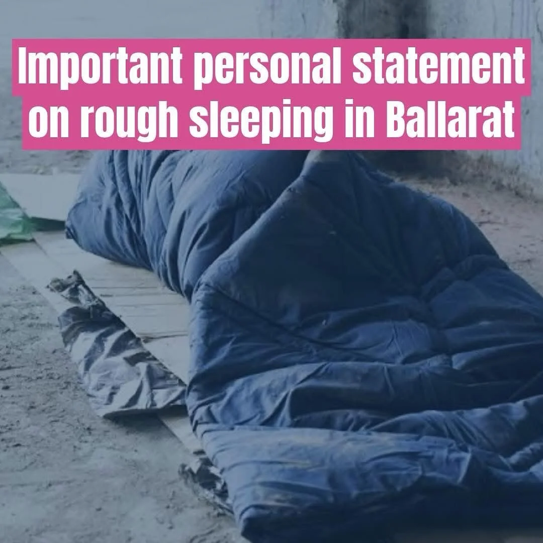 😔 Rough sleeping is keeping me up at night. I feel compelled to speak out personally now, because the conversations I&rsquo;m hearing about rough sleepers don&rsquo;t sit right with me.

🏘️ Rough sleeping is a confronting issue in many communities,