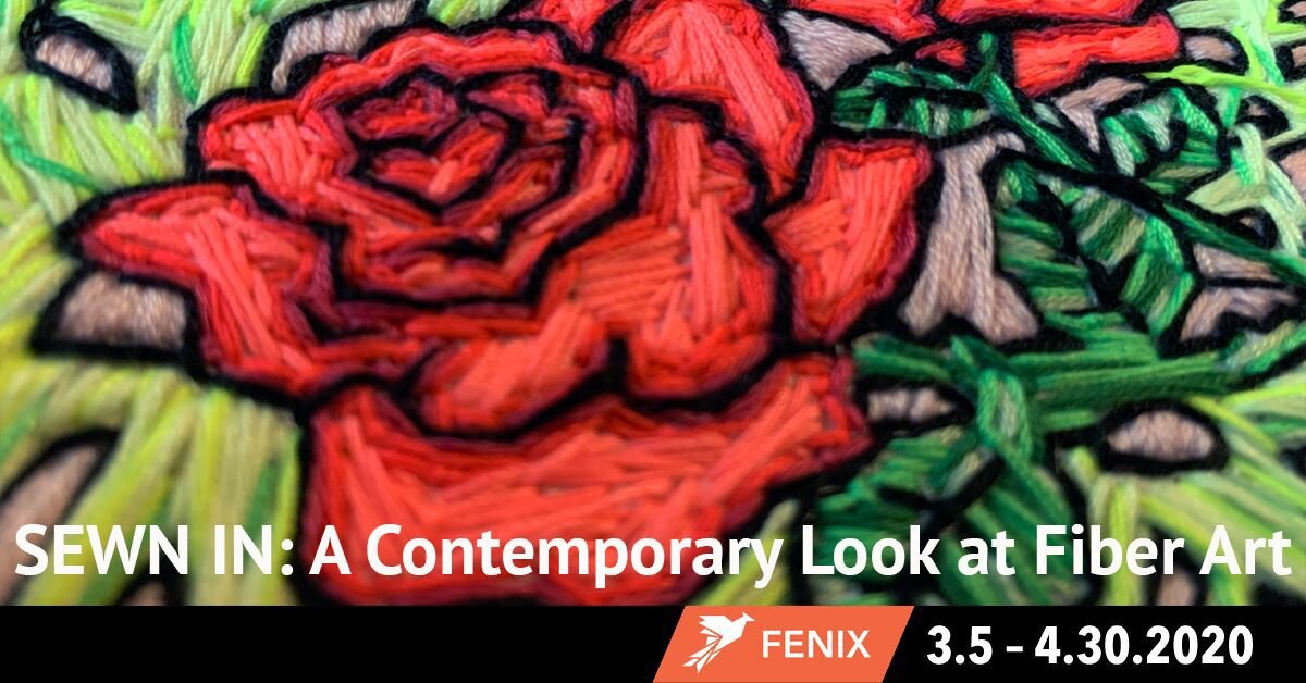 Fenix Gallery Fayetteville – Fiber Art Show opening reception Thursday, March 5th, 5:00-8:00pm