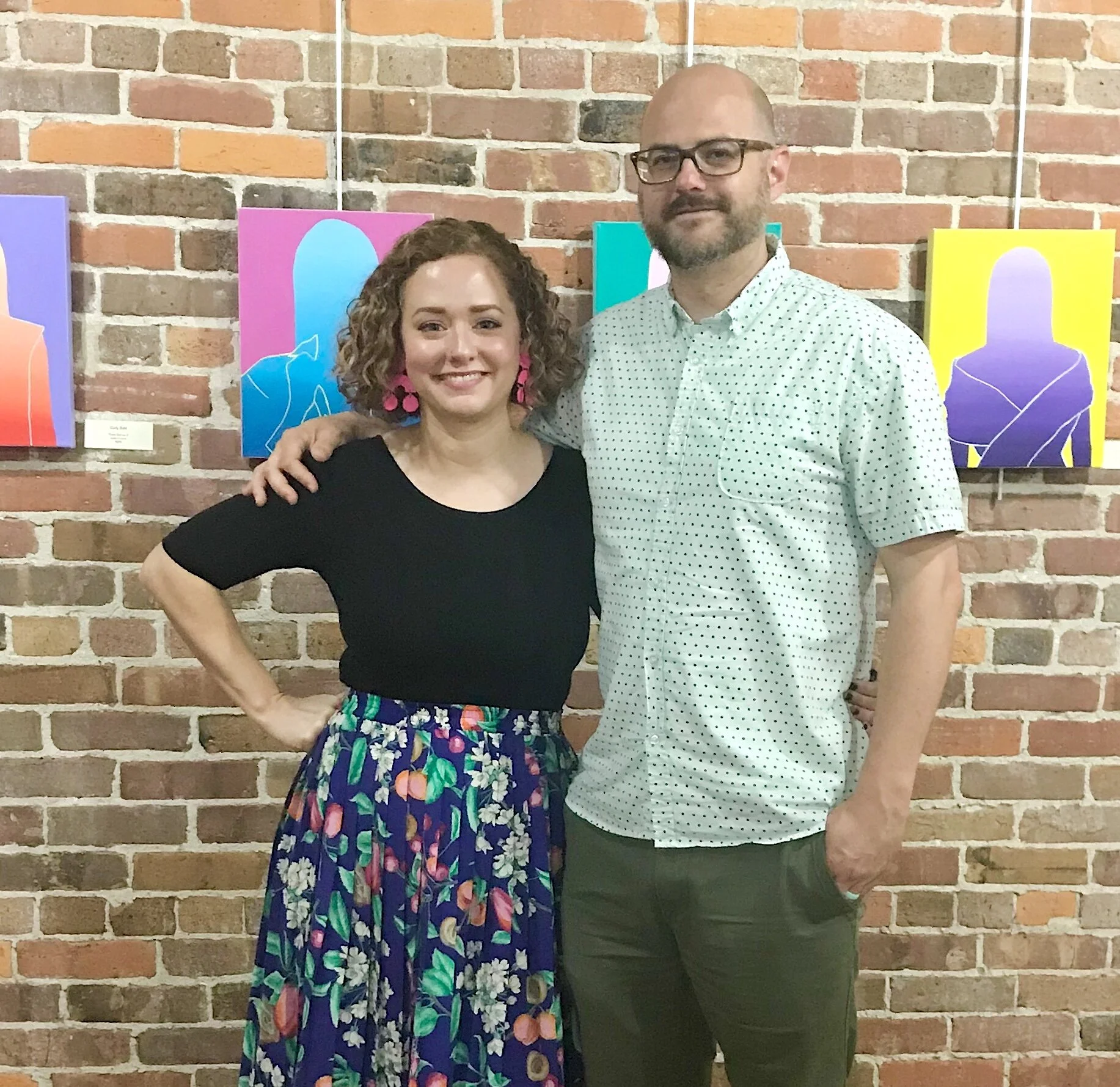 Interview with artists Carly Dahl and Dustyn Bork