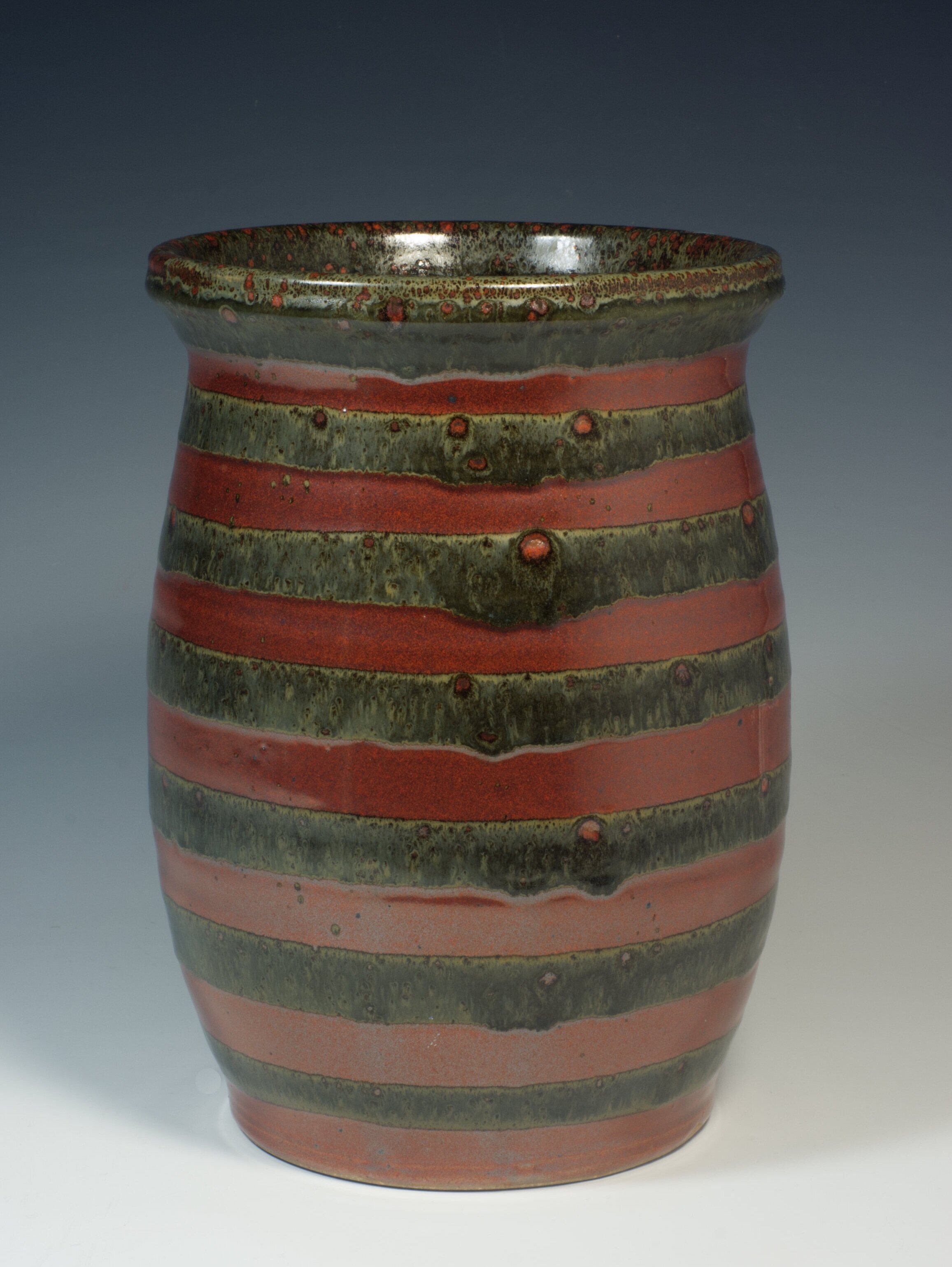    Vase  , 10” x 7”, stoneware 