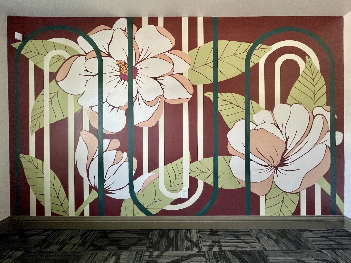    Magnolia  , latex paint, Baton Rouge, Louisiana 