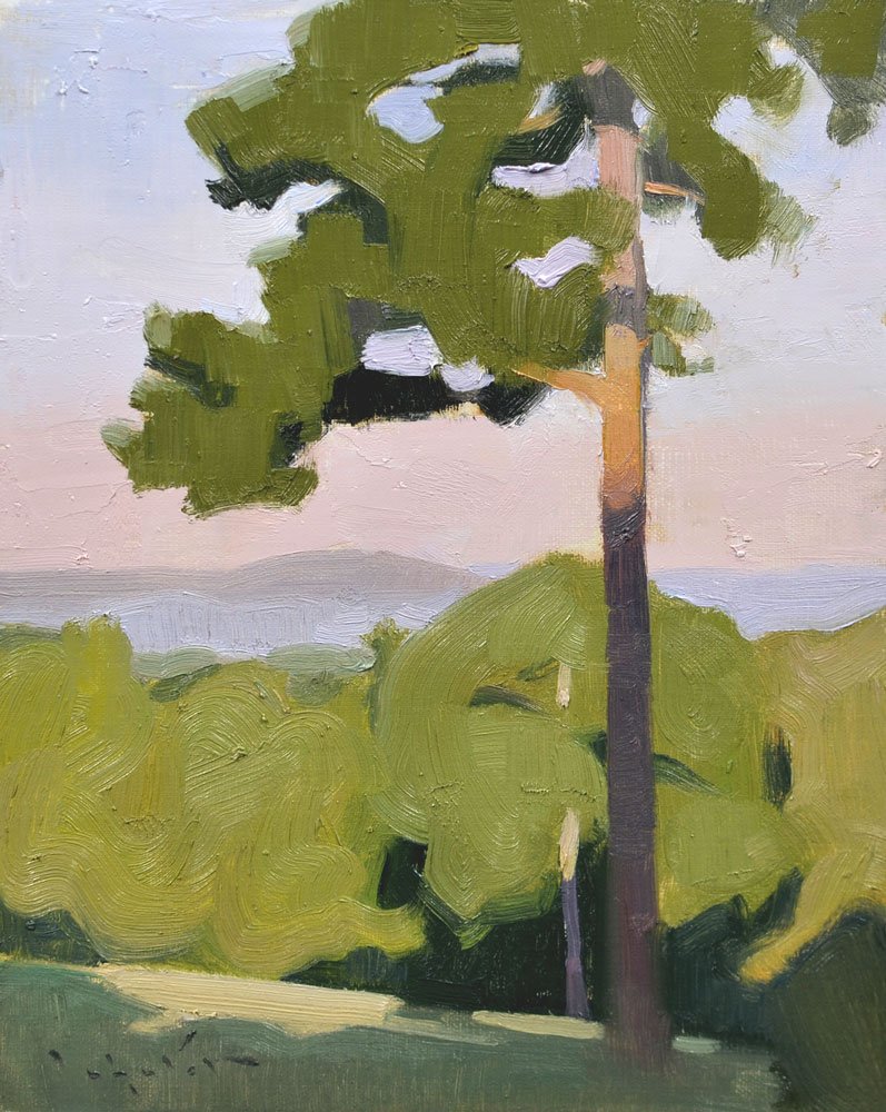    Ozark Morning 6  , 10” x 8”, oil on canvas 