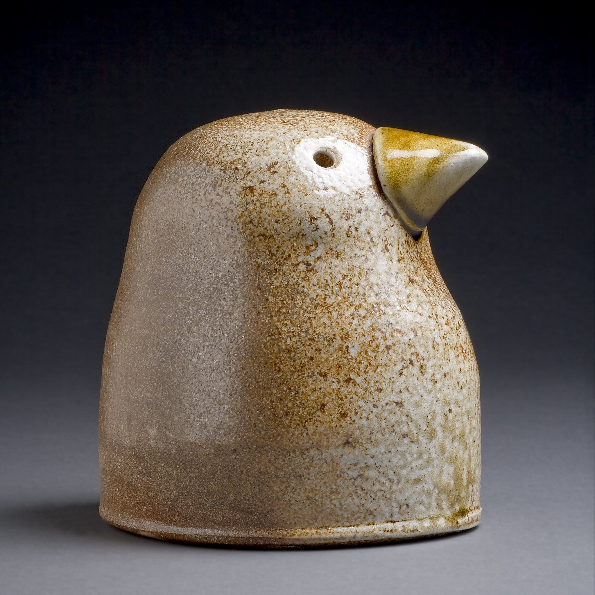    Bird Head  , wood fired stoneware, 10” x 10” x 8” 