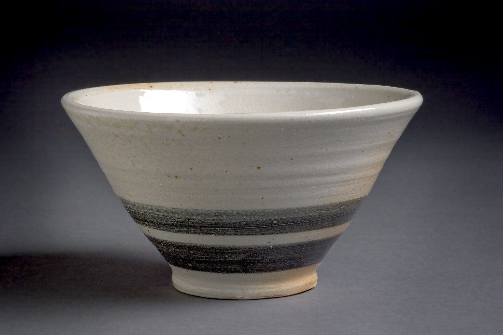    Bowl  , wood fired stoneware, 6” x 6” x 4” 