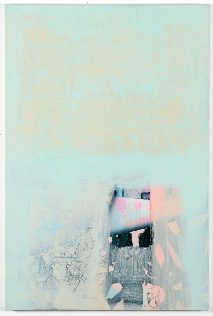  Avalanche, 36” x 24”, acrylic on canvas 