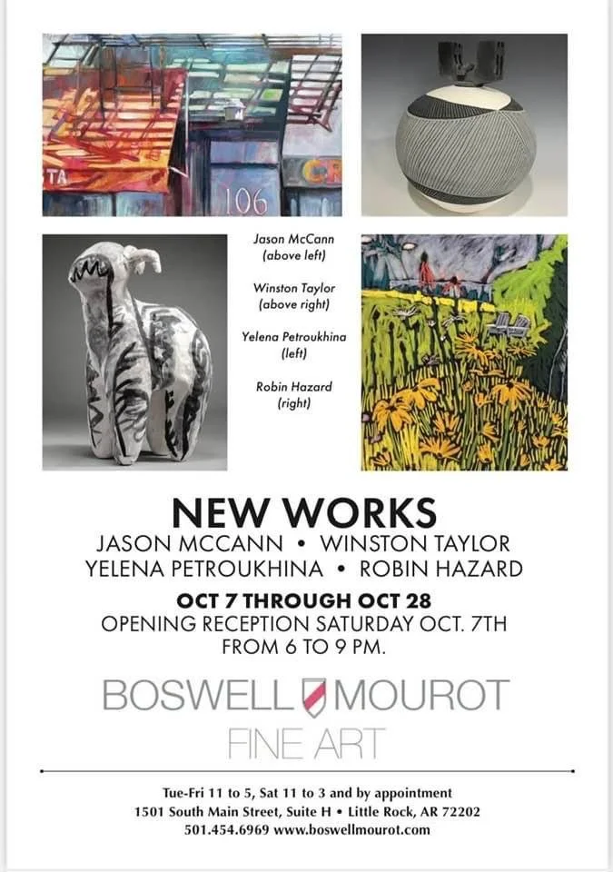 Boswell Mourot Fine Art presents New Works with Opening Reception Oct. 7