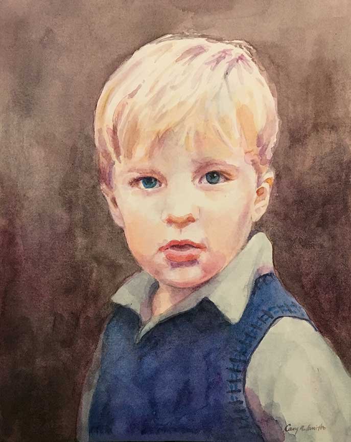    Easton  , 10” x 8”, watercolor 