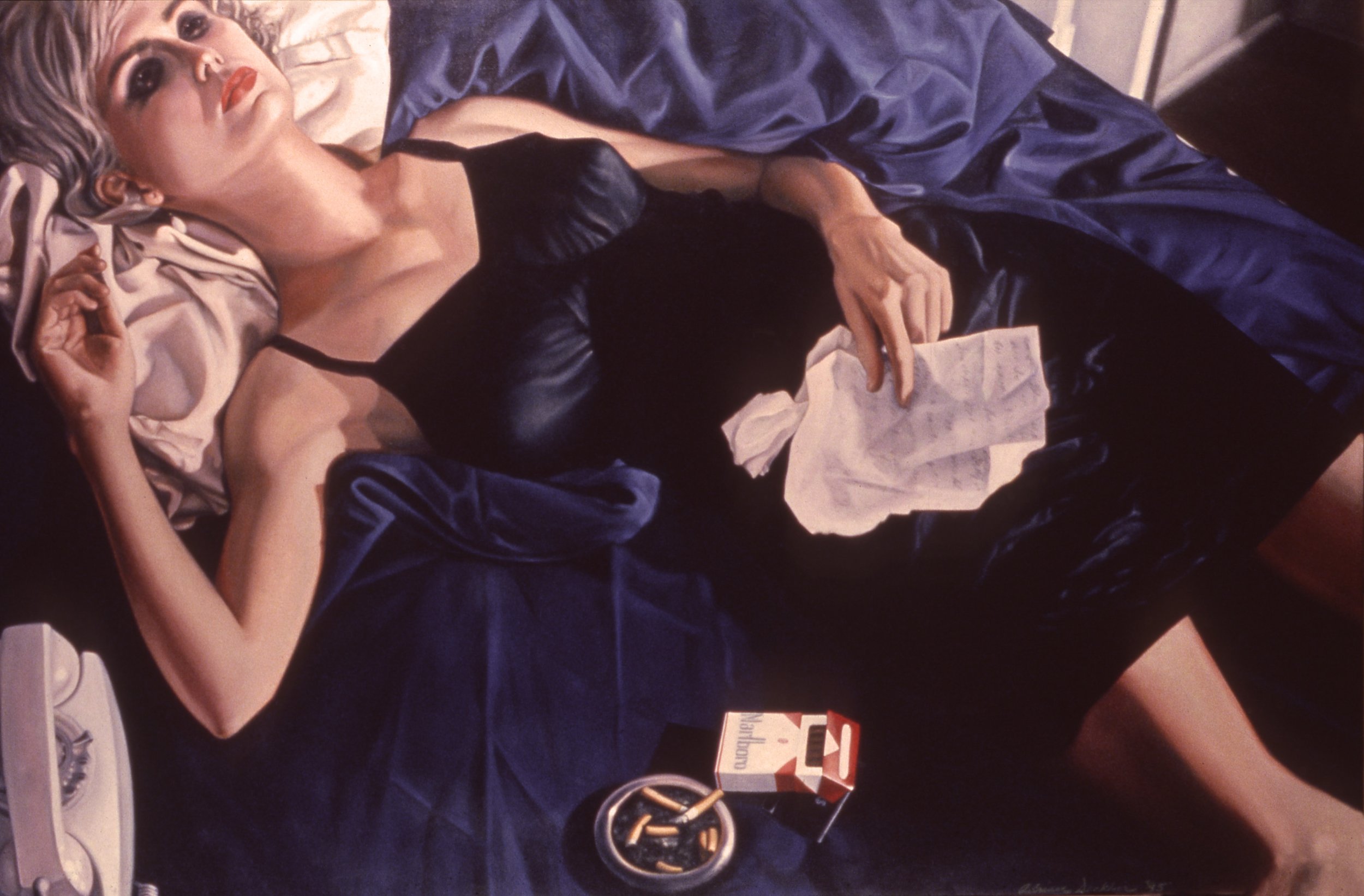    Scene III - The Letter  , 66” x 102”, oil on canvas 