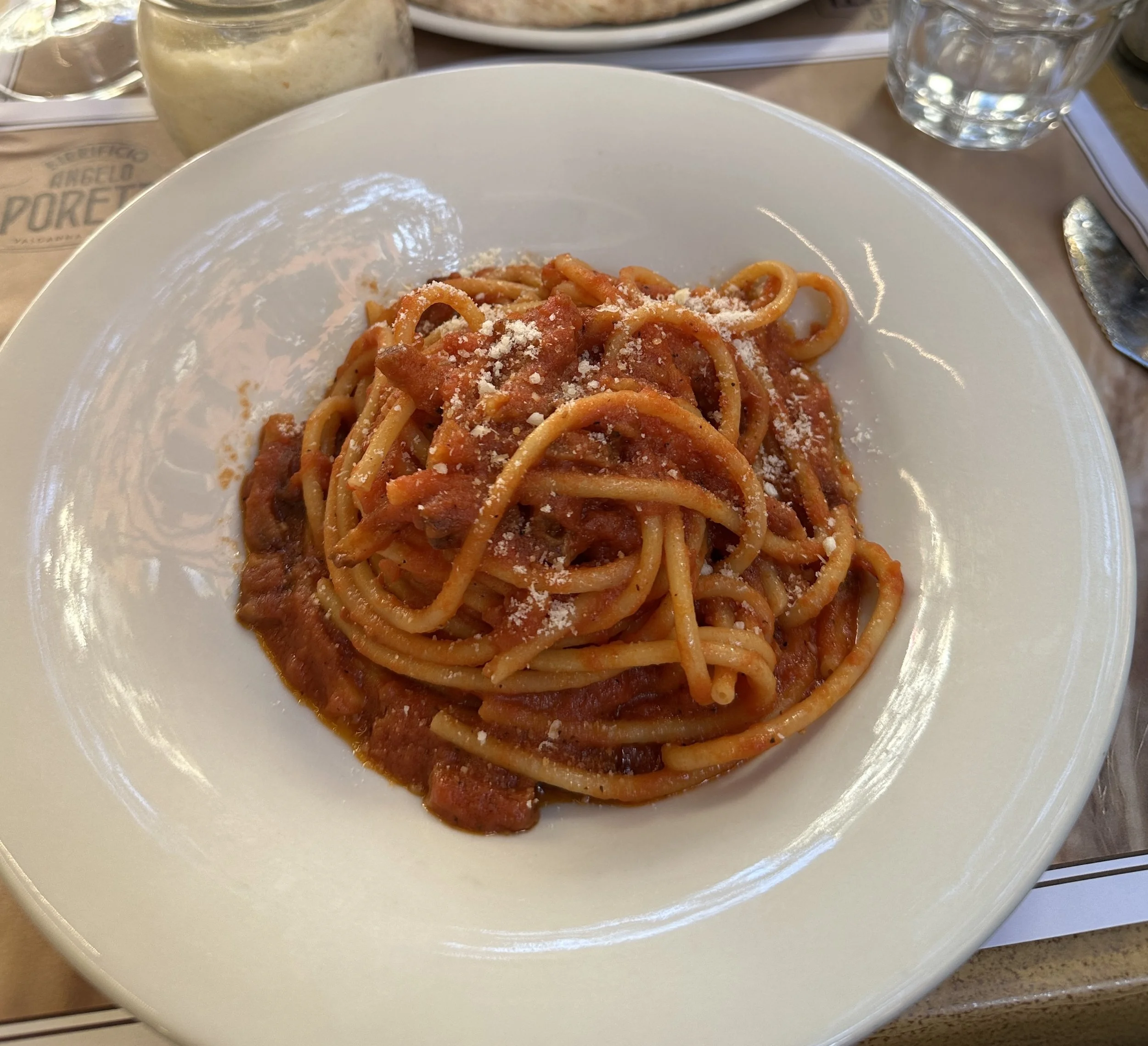  Pappardelle All'Amatriciana 