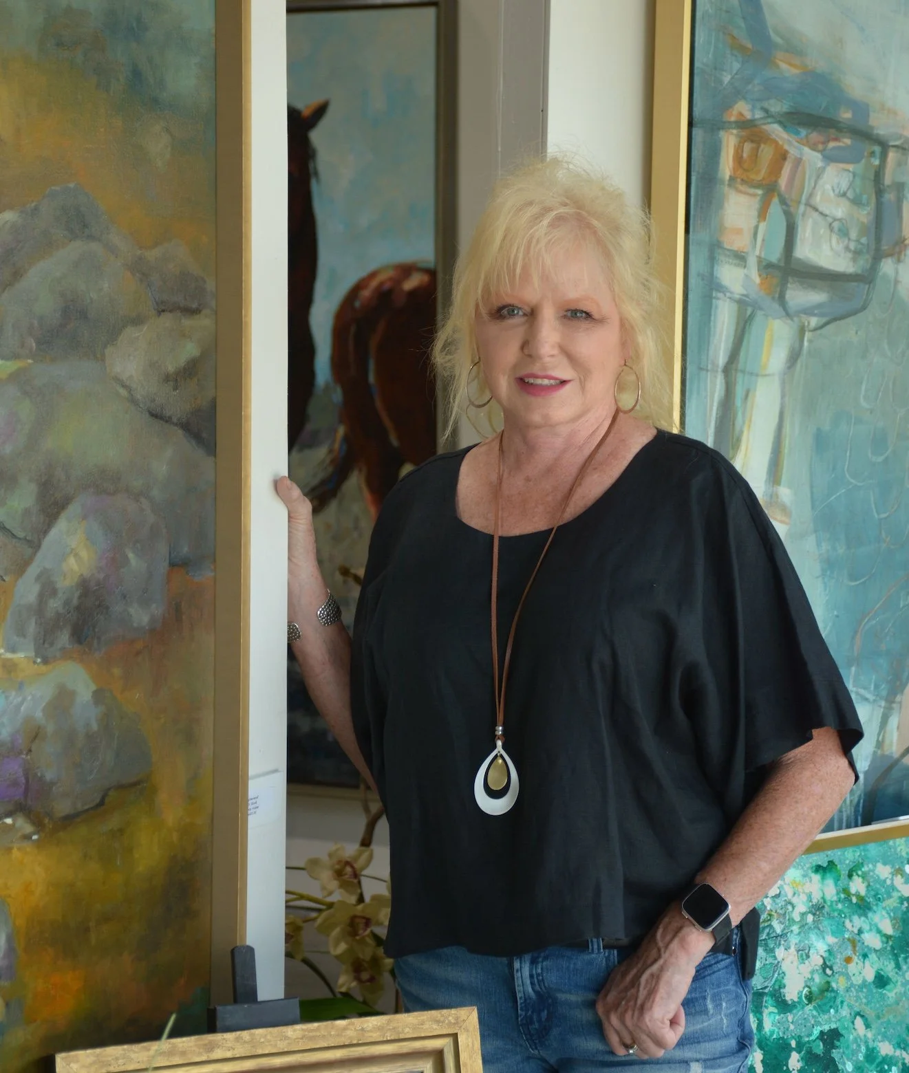 Interview with artist Sandy Hubler