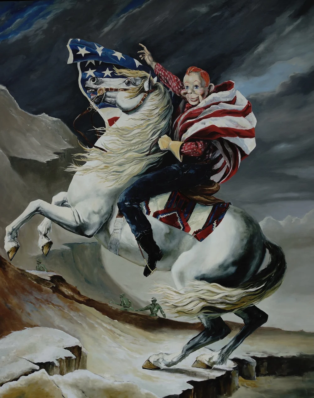    Howdy Crossing Mount Ta’Amulah  , 60” x 48”, oil on Linen 