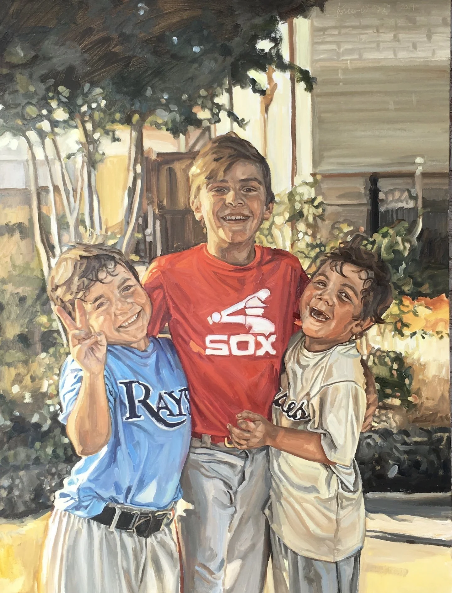 Patterson Portrait , 40” x 30”, oil on canvas