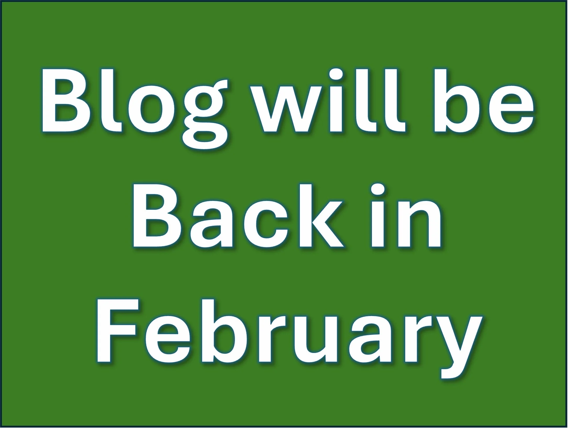 The Arkansas Art Scene Blog will be back in February