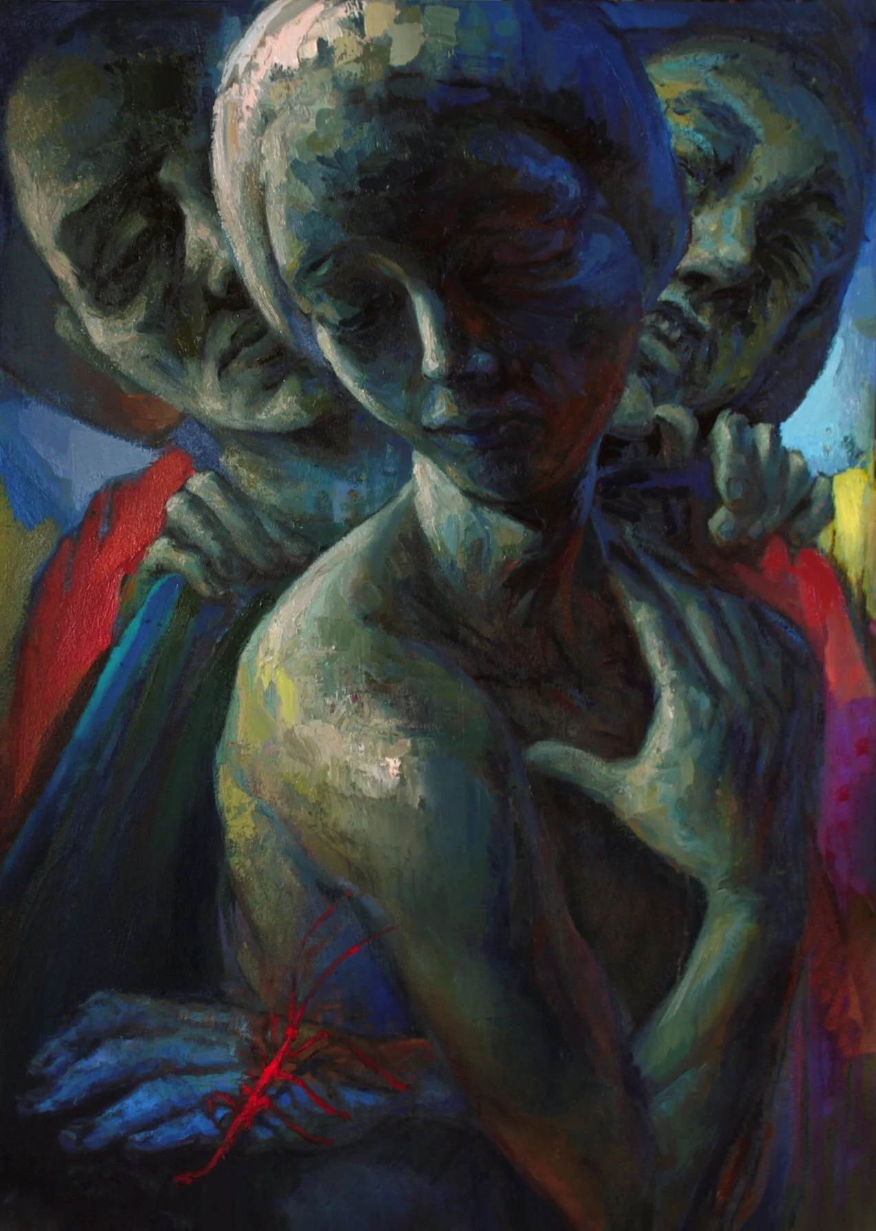    Strategies  , 34” x 24”, oil on canvas 