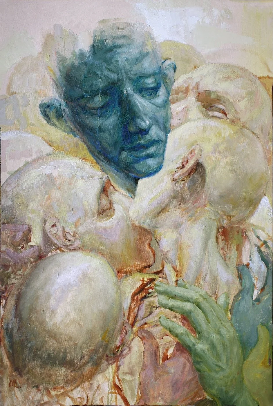    Farewell My Fantasies  , 34” x 24”, oil on canvas 