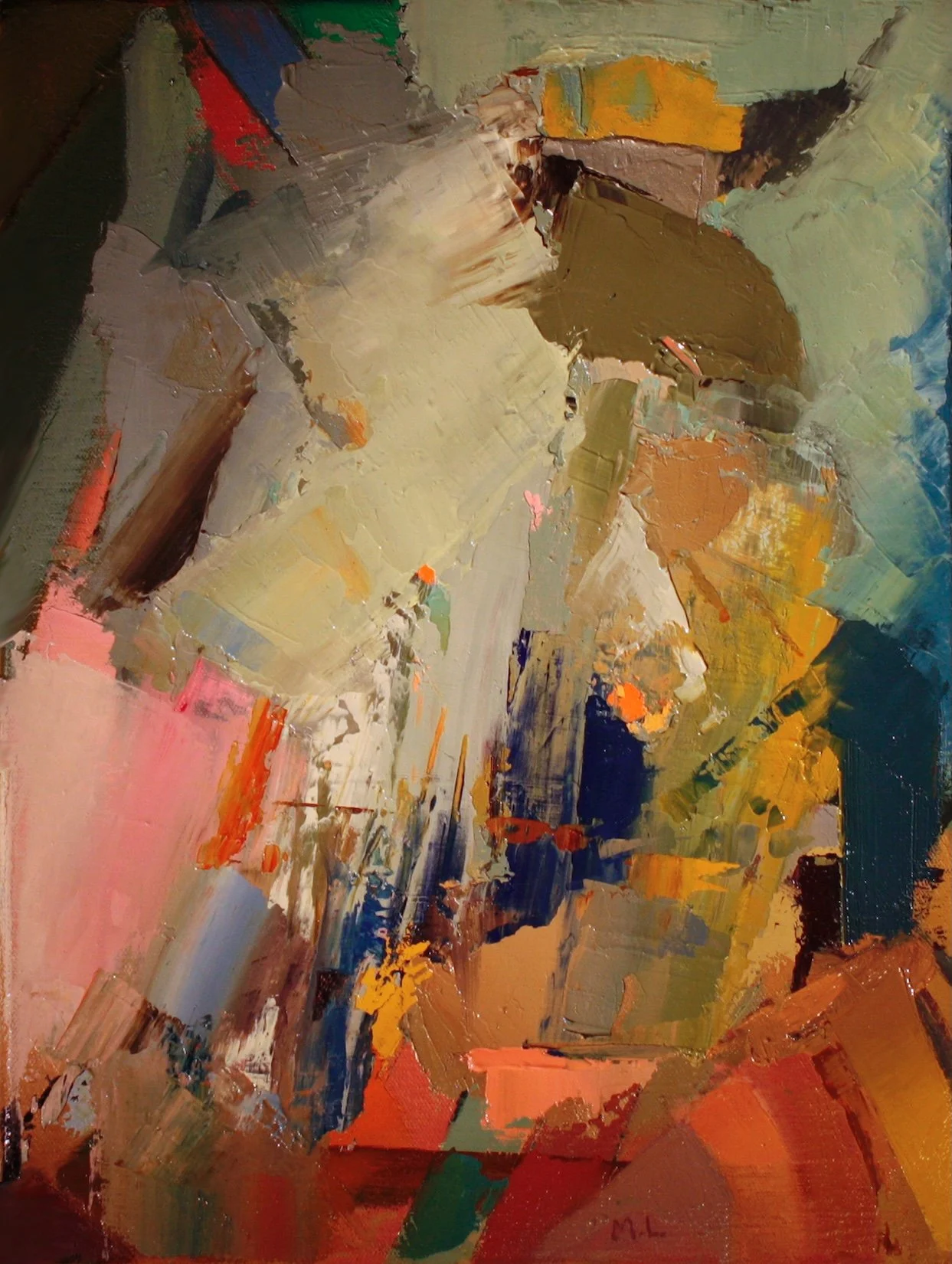    Apparition  , 18” x 14”, oil on canvas 